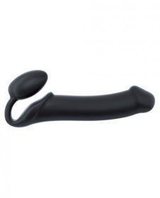 Strap On Me Silicone Bendable Strapless Strap On XL Black (Material: Silicone)