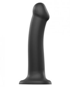Strap On Me Silicone Bendable Dildo Large Black (size: large)