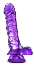 B Yours Basic 8 Purple Realistic Dildo (Material: PVC)
