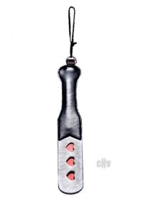 Sex and Mischief Enchanted Heart Paddle (Material: Leather)