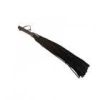 Rouge Long Suede Flogger Leather Handle Black