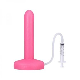 Pop Slim By Tantus Squirting Dildo Watermelon Bag (Material: Silicone)