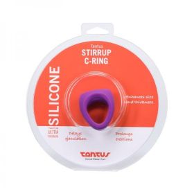 Tantus Stirrup C-ring - Lilac (Material: Silicone)