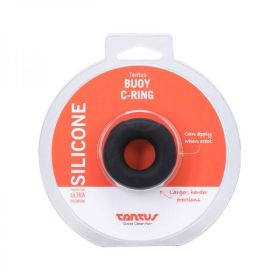 Tantus Buoy C-ring - Small - Onyx (Material: Silicone)