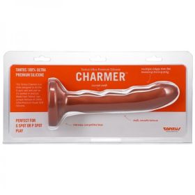 Tantus Charmer 8 In. G-spot Dildo Firm Copper (Material: Silicone)