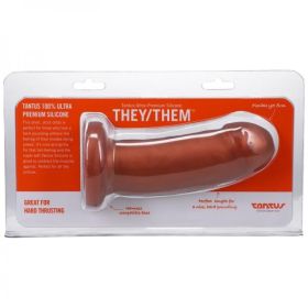 Tantus They/them 5.5 In. Dildo Soft Copper (Material: Silicone)