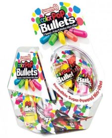 Color Pop Bullets 40 Pieces Fishbowl (Material: Plastic)