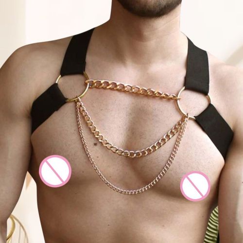 Men's Elastic Band Clothing Accessories Adjustable Shoulder Strap